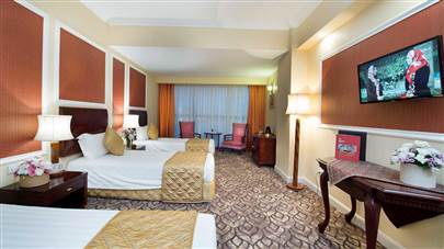 اتاق سه تخته هتل بین المللی شهریار تبریز اتاق سه تخته هتل بین المللی شهریار تبریز